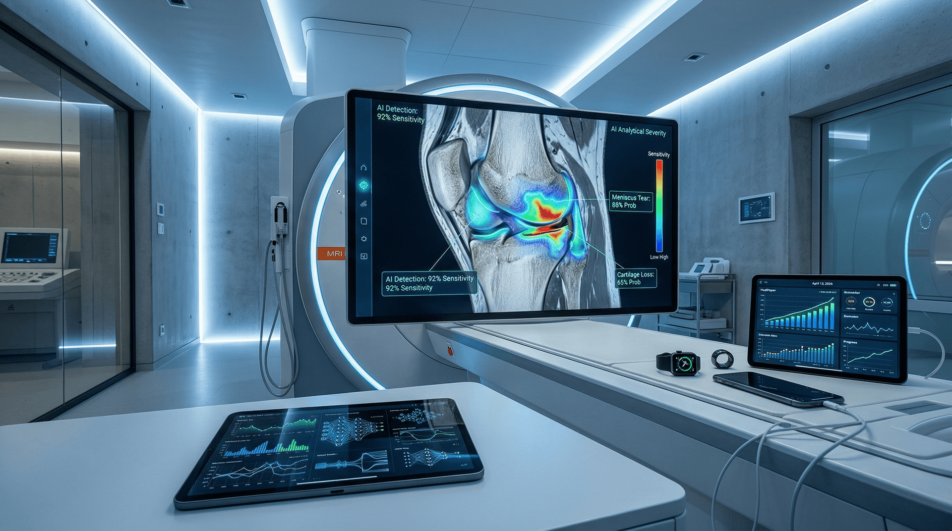 AI Knee Lesion Diagnosis Hits 92% Sensitivity