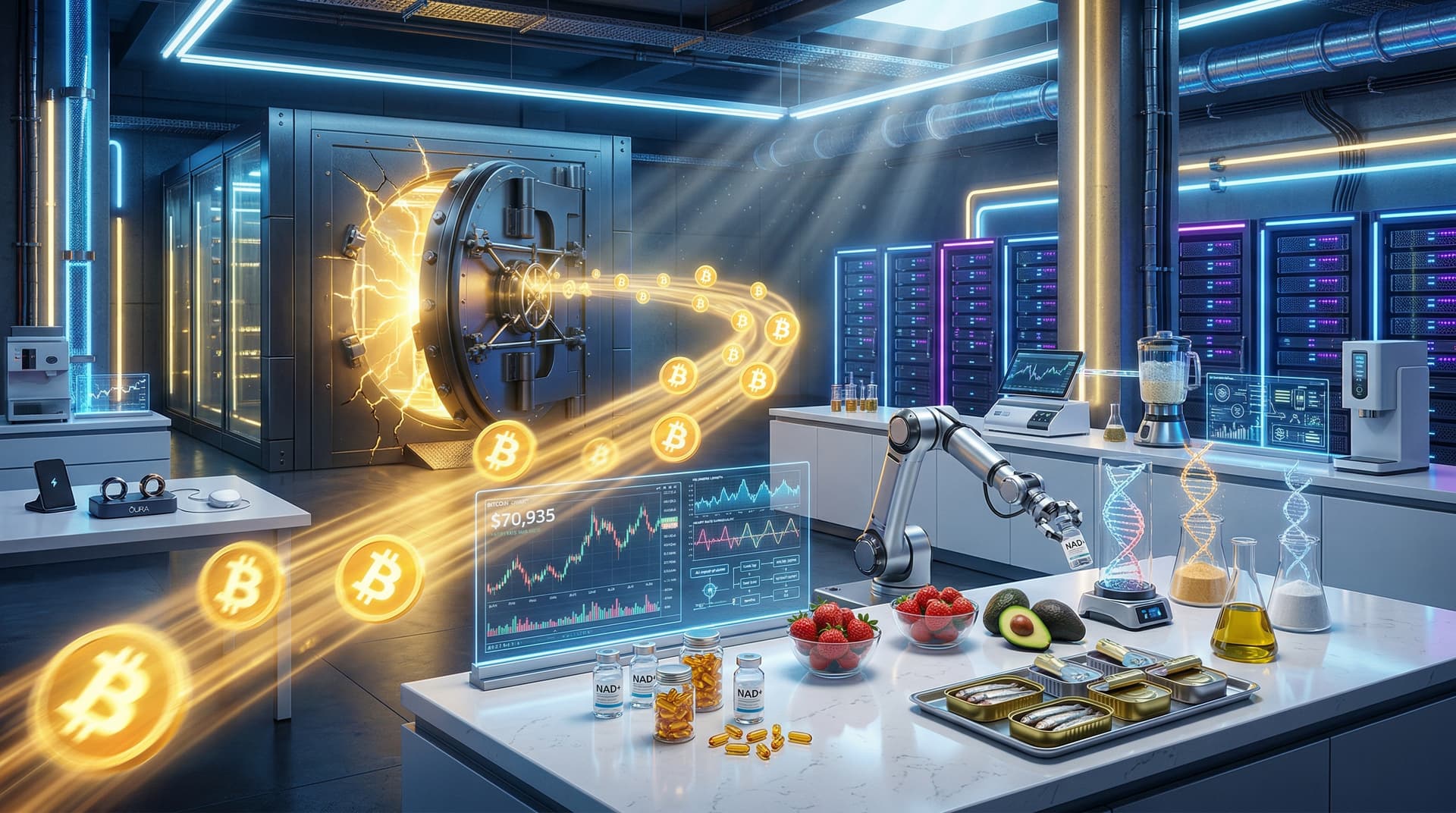 Bitcoin Outflows Hit 5,429 BTC, Fuel Biohacking Nutrition Boom