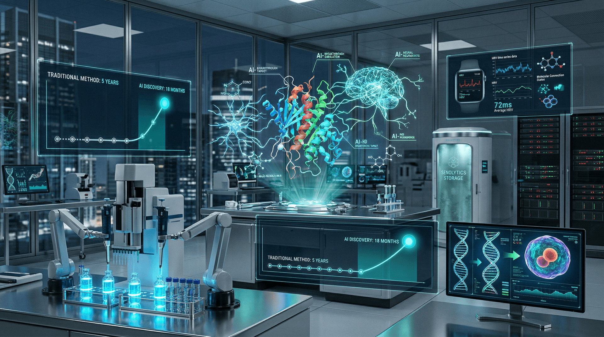 AI Drug Discovery Halves Longevity Timelines 50%: DeepMind Experts