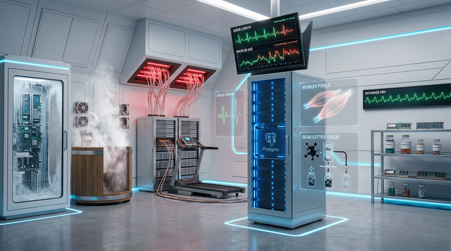 Biohacking Postgres Queues Prevents Backlog Aging