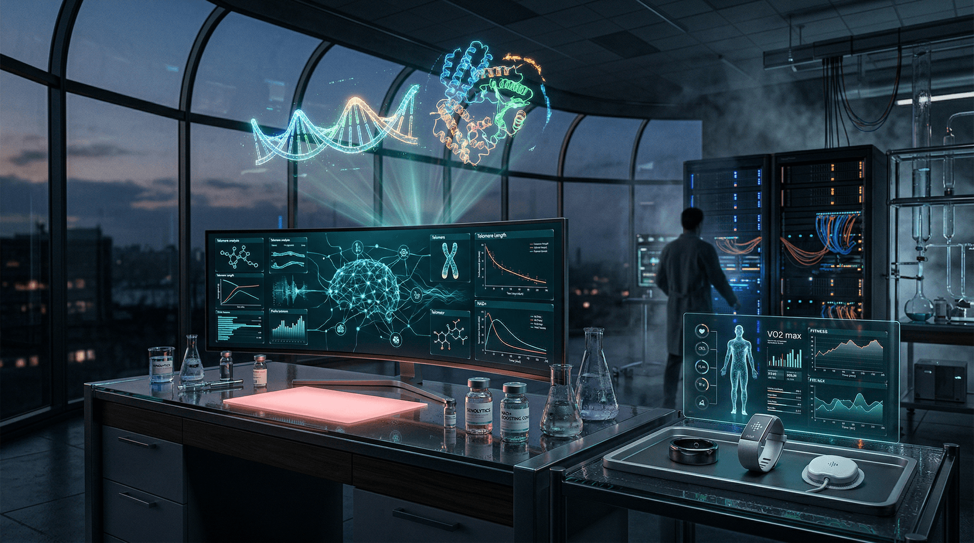 AI Biohacking Platform Hits 92% Accuracy on Longevity Drugs